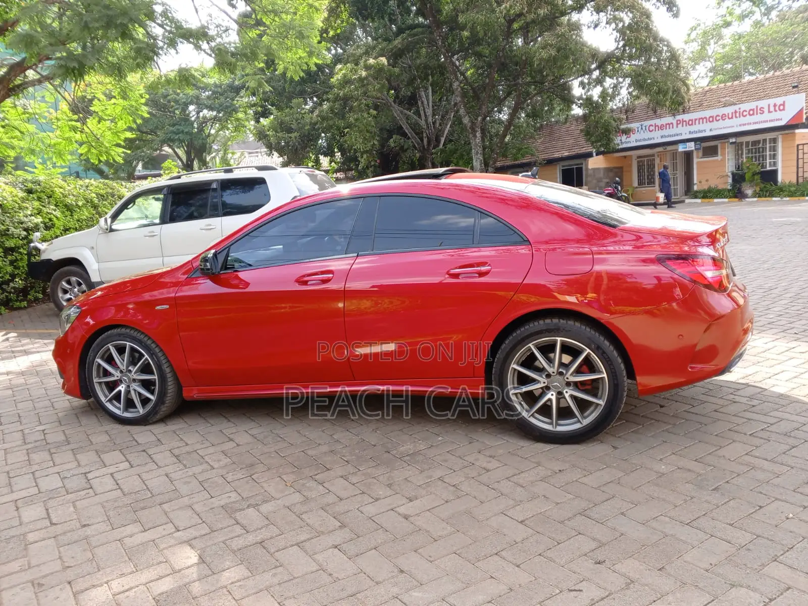 Mercedes-Benz CLA-Class 2017 Red