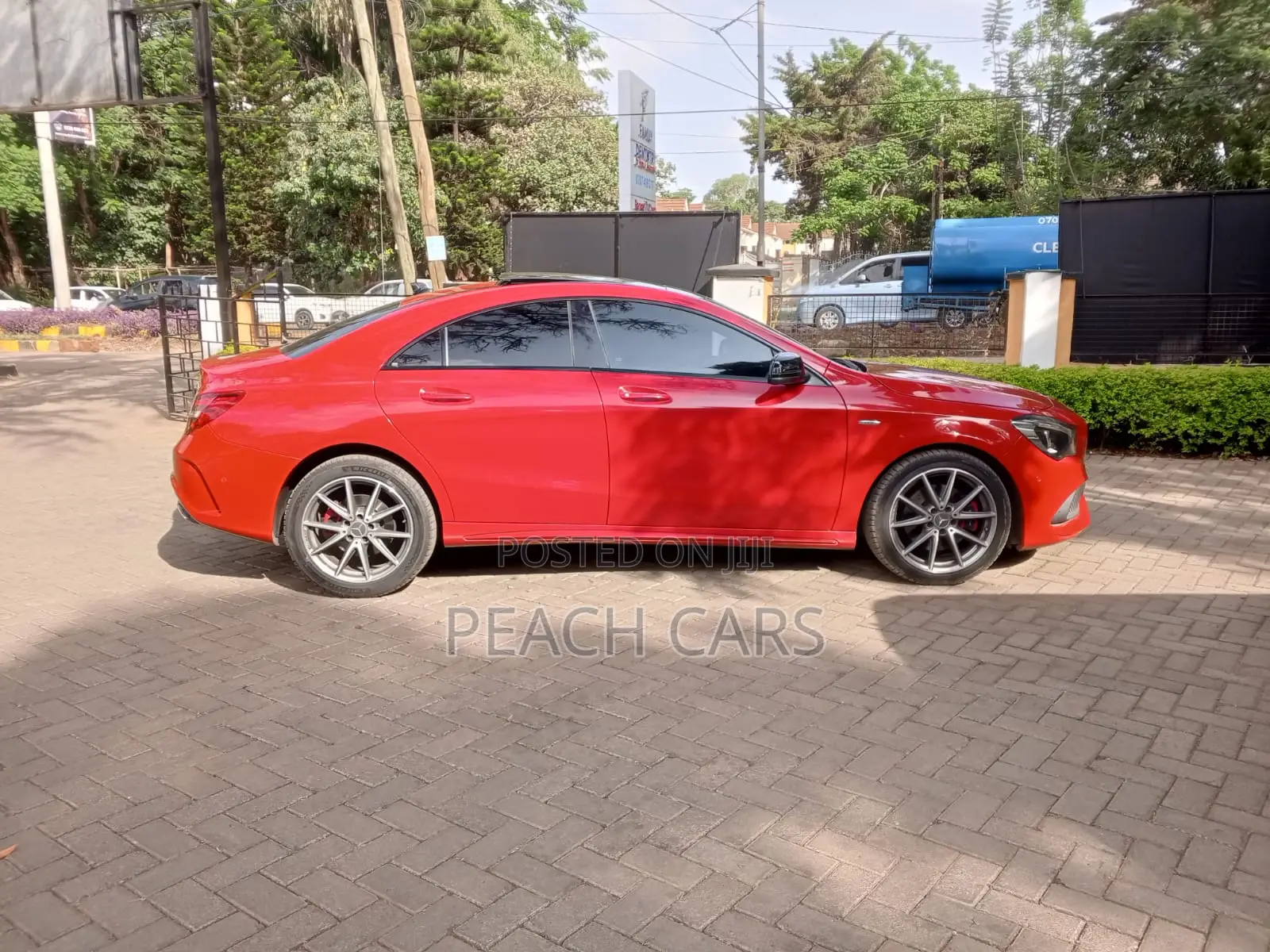 Mercedes-Benz CLA-Class 2017 Red
