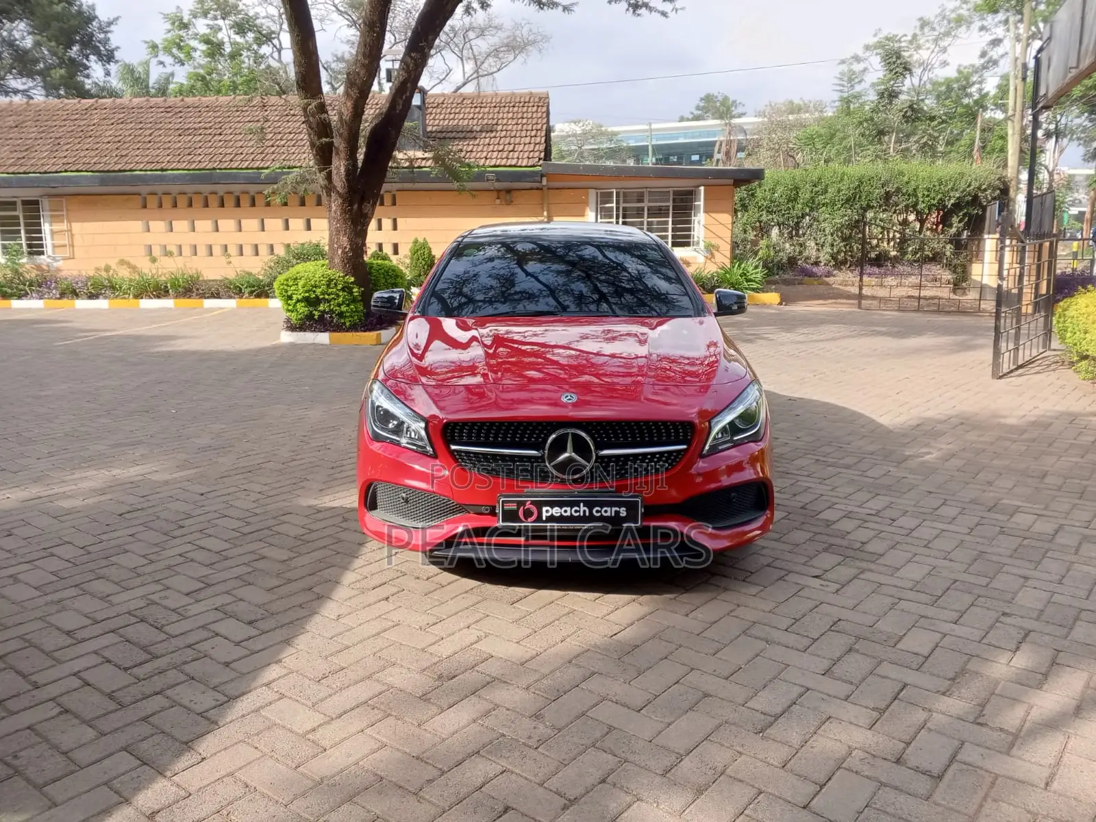 Mercedes-Benz CLA-Class 2017 Red