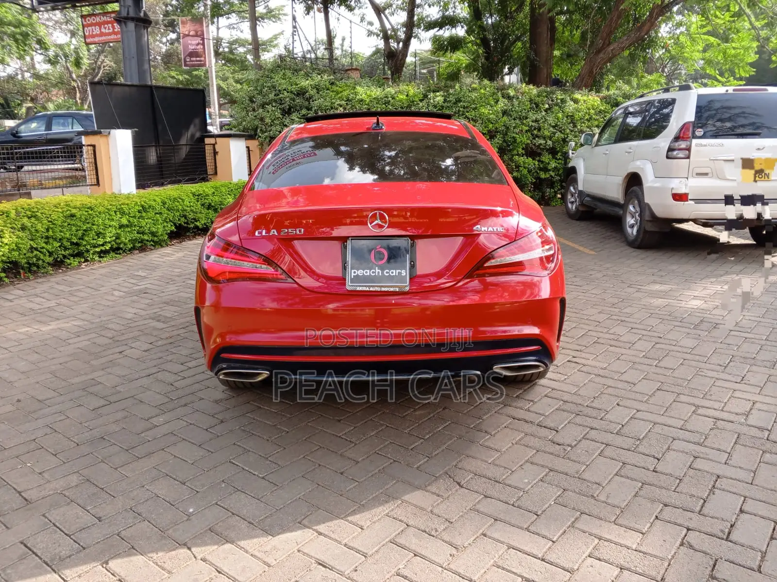 Mercedes-Benz CLA-Class 2017 Red