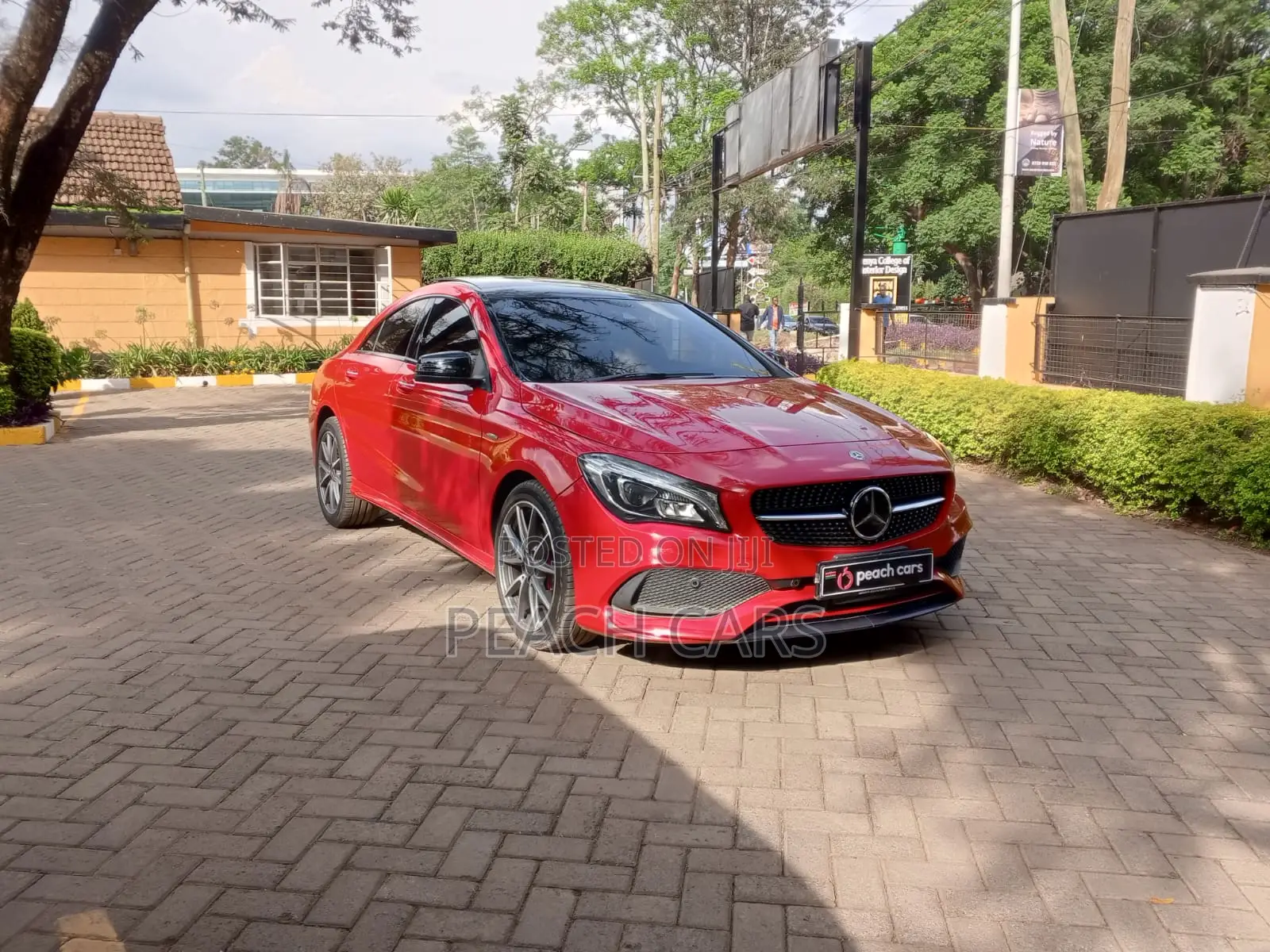Mercedes-Benz CLA-Class 2017 Red