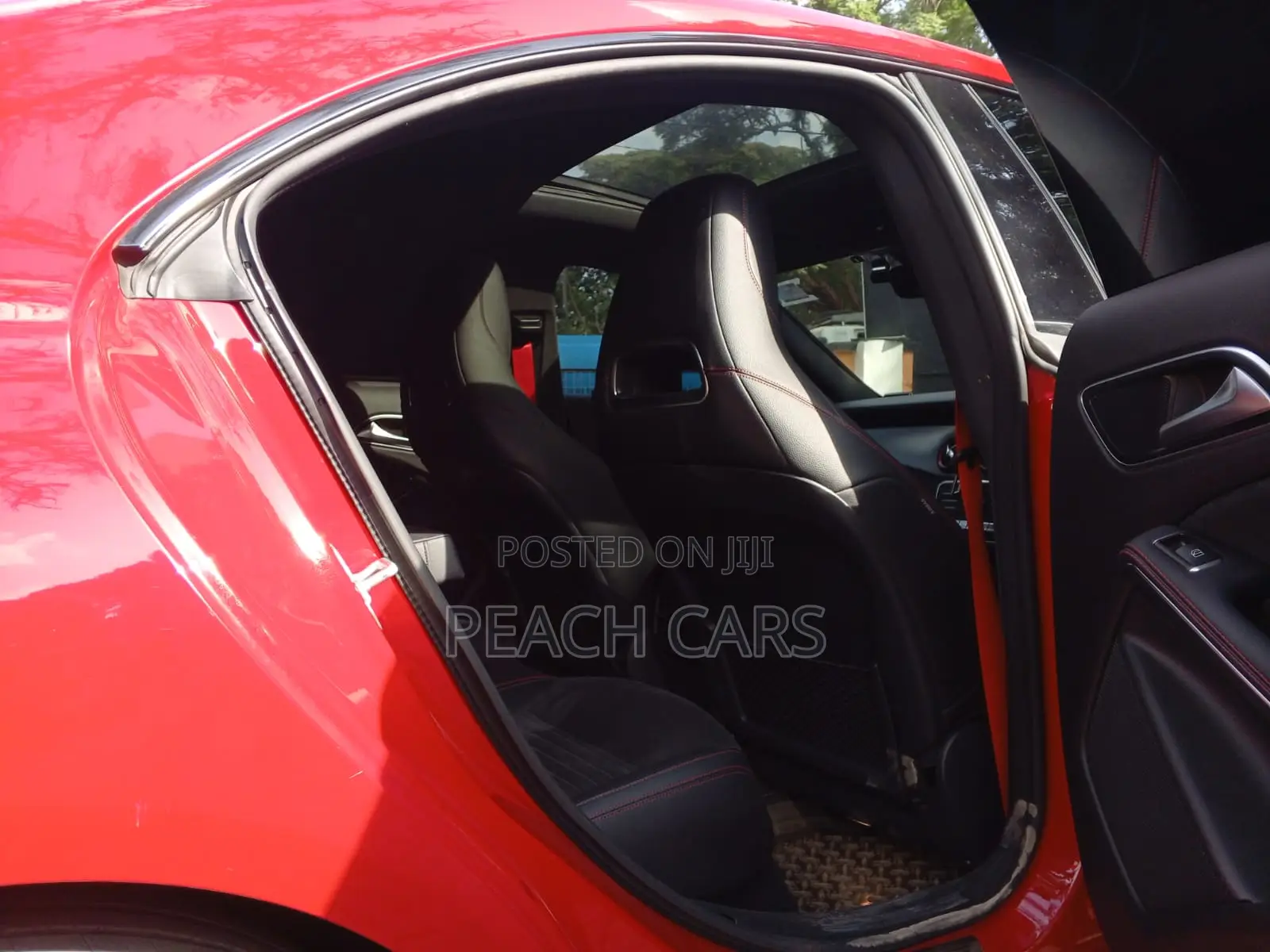 Mercedes-Benz CLA-Class 2017 Red