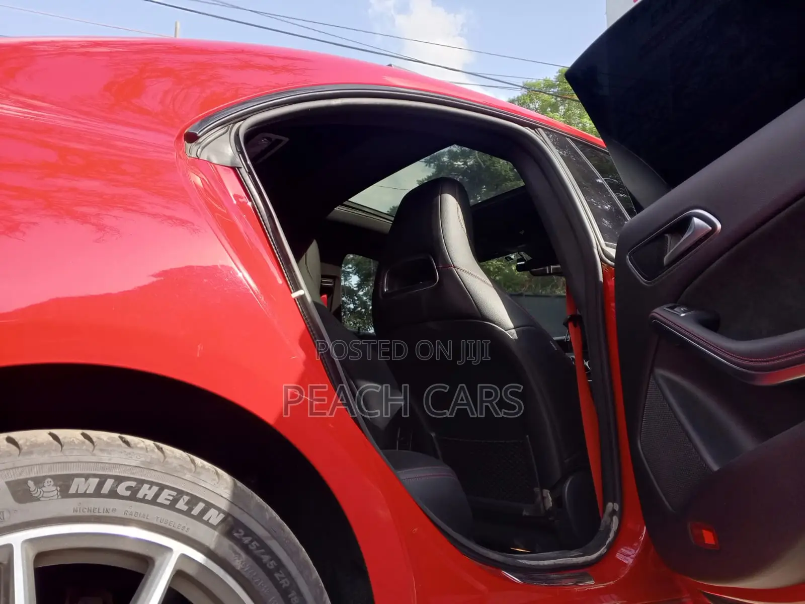 Mercedes-Benz CLA-Class 2017 Red