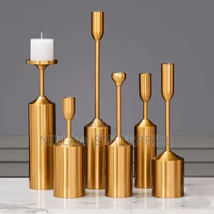 Luxury Gold Candle Holders,