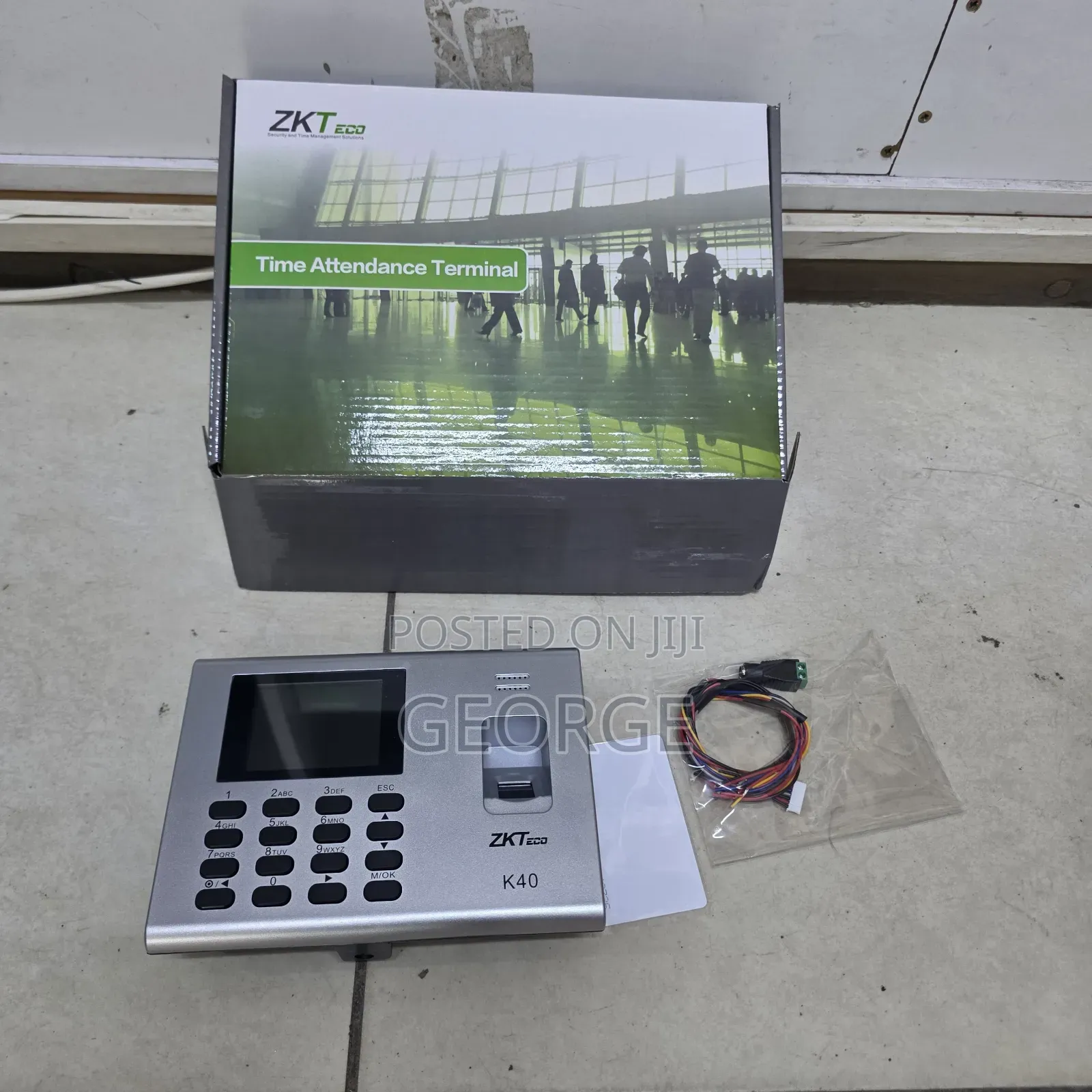 Office Fingerprint Attendance Machine Zkteco K40