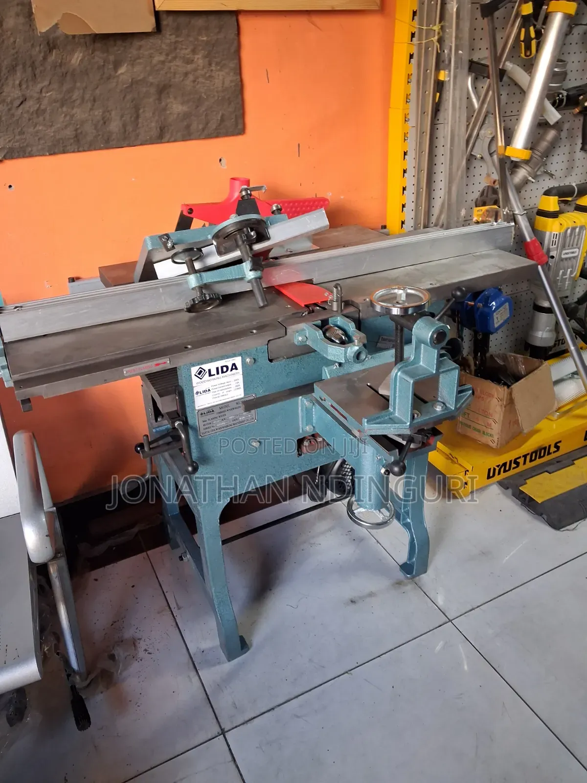 8 in 1 Wood Working Machine – Multi-Function Carpentry Equipment