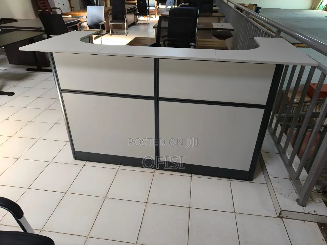 Reception Desk; 2 Meter Executive Office Reception Desk