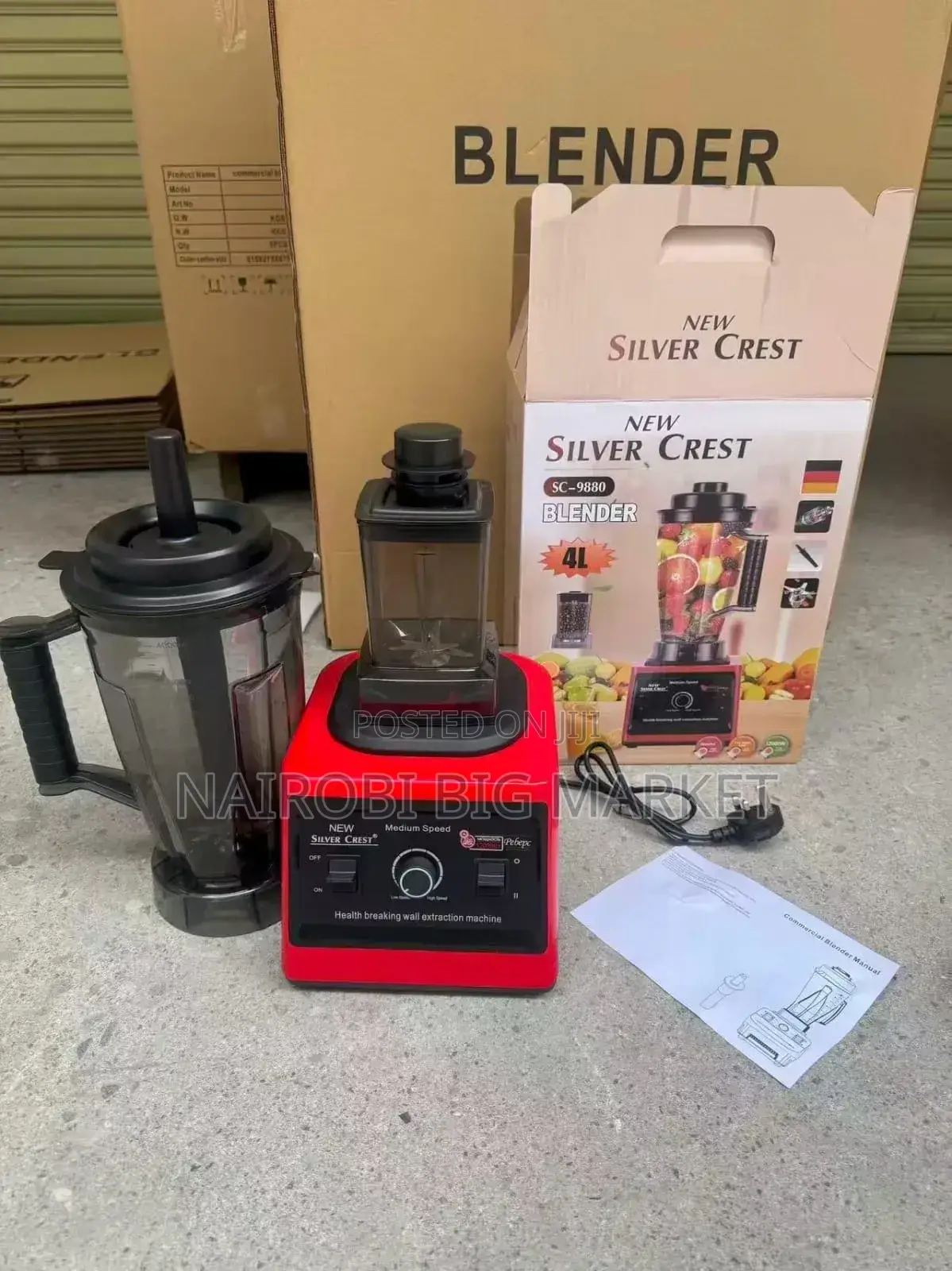 Silver Crest Commercial Blender