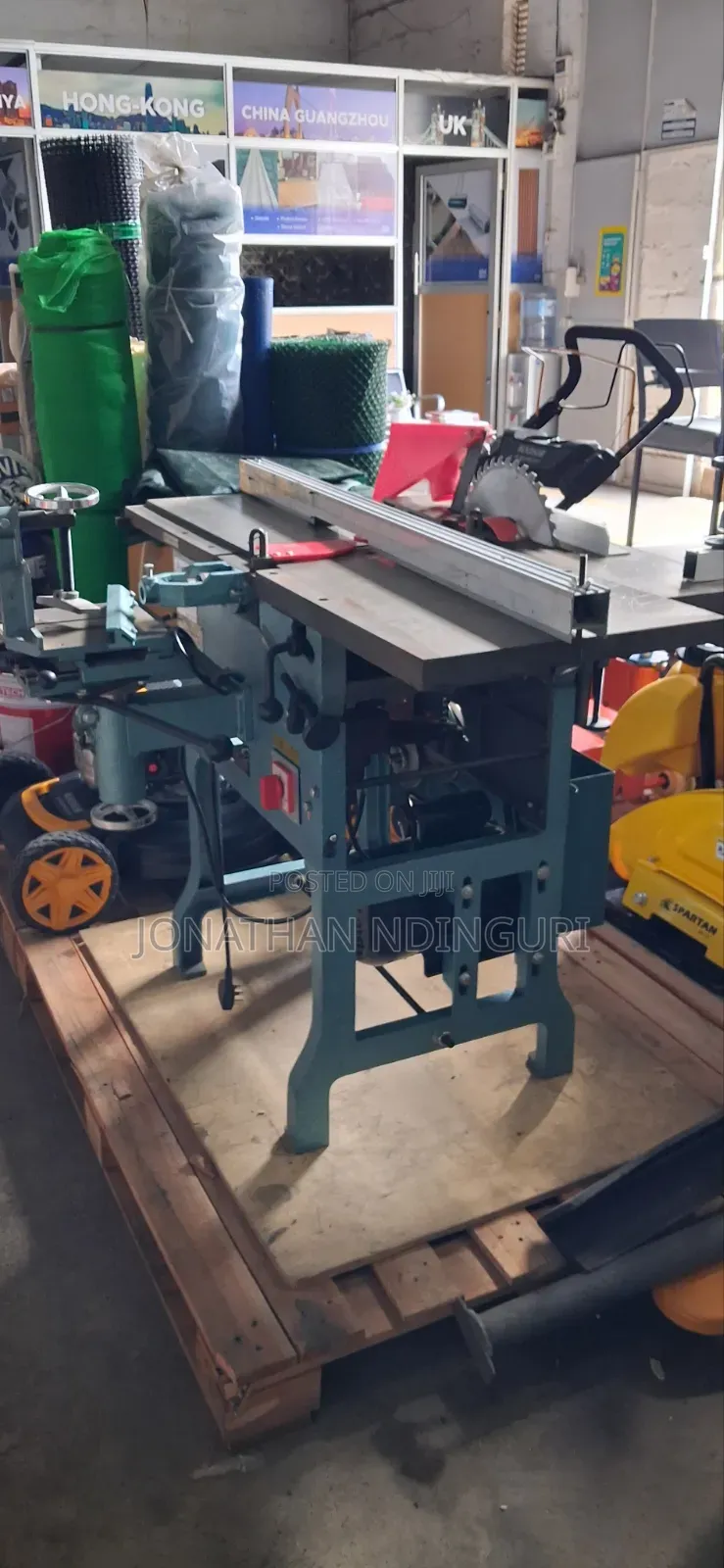8 in 1 Wood Working Machine – Complete Carpentry System