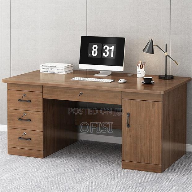 Office Desk 1.2m Executive Study Desk With 3 Drawers - thumbnail 3