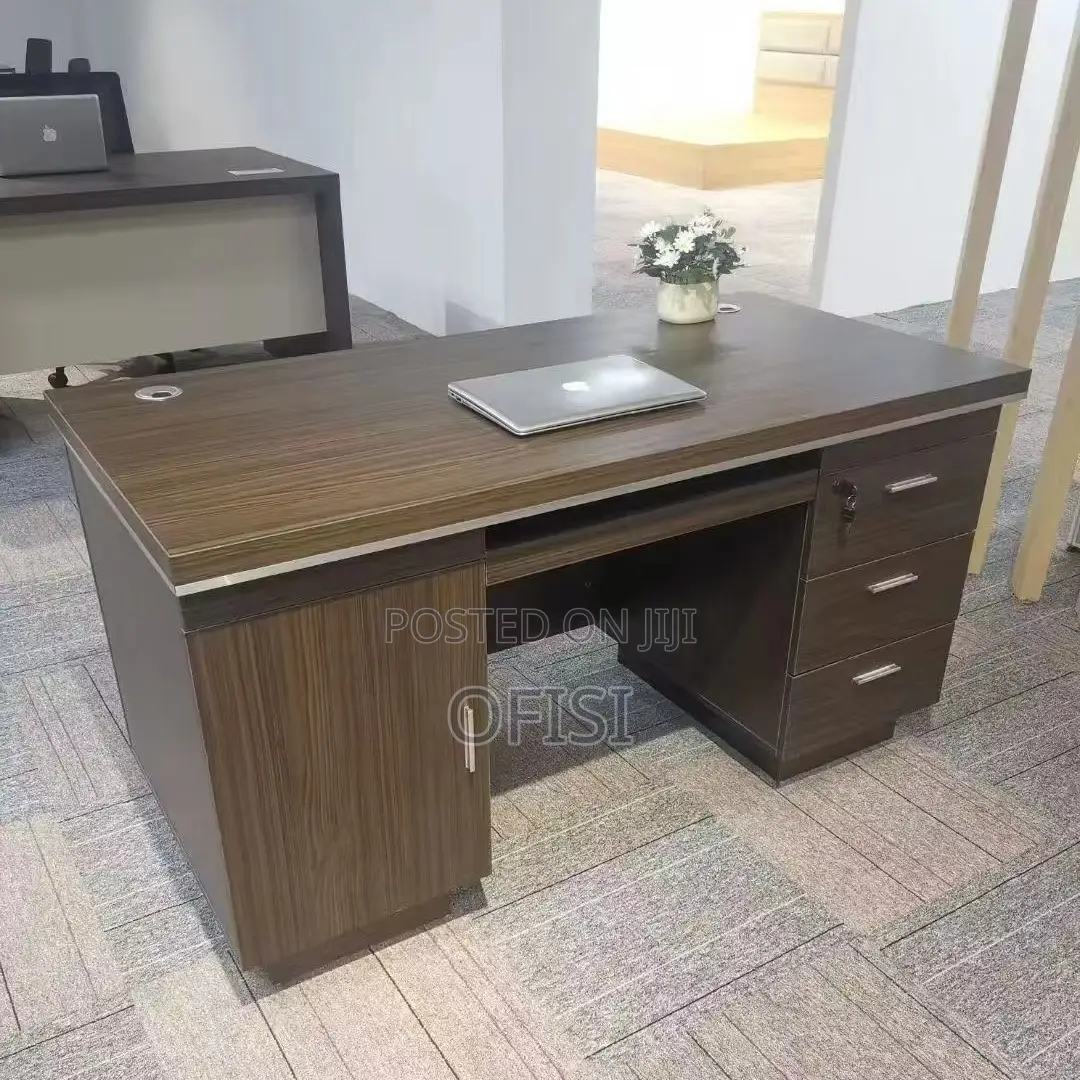 Office Desk 1.2m Executive Study Desk With 3 Drawers