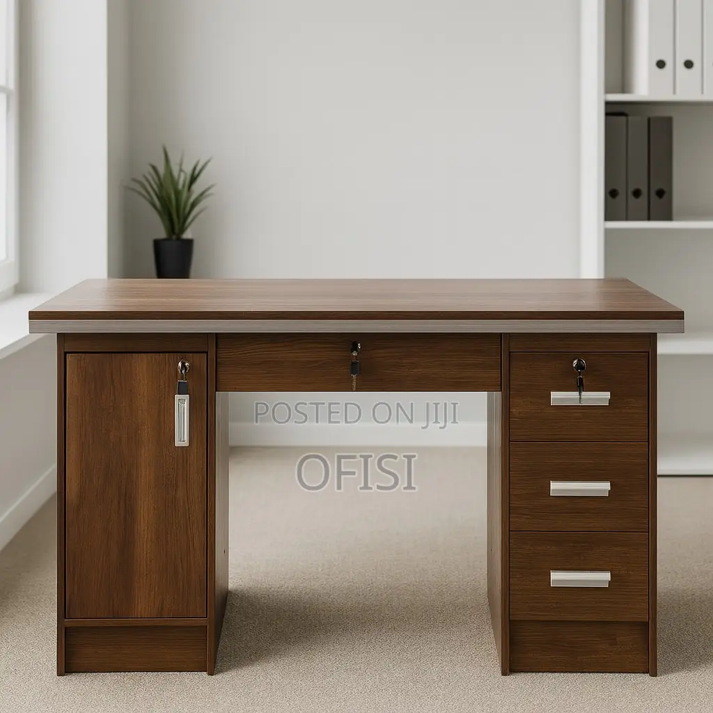 Office Desk 1.2m Executive Study Desk With 3 Drawers
