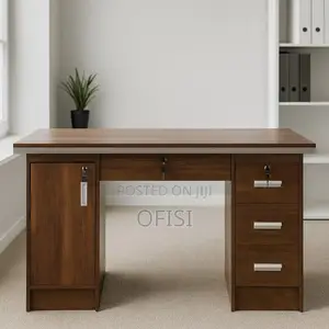 Office Desk 1.2m Executive Study Desk With 3 Drawers