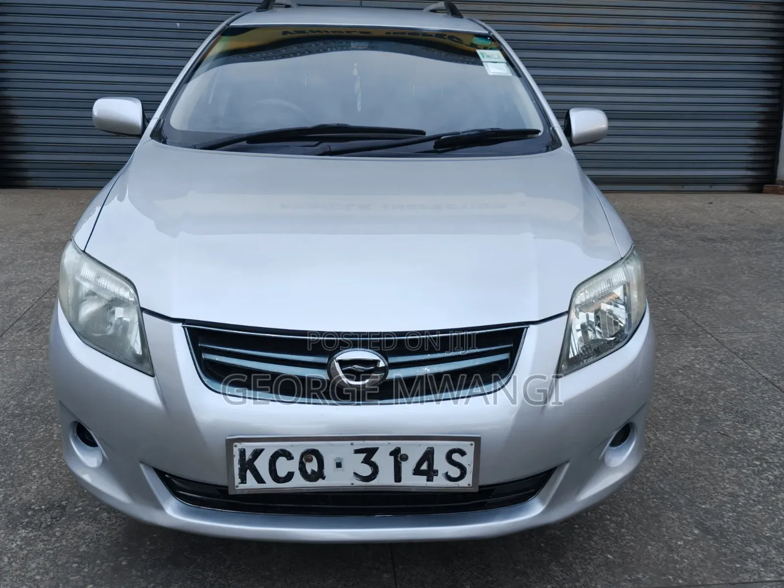 Toyota Corolla Fielder 2012 Silver