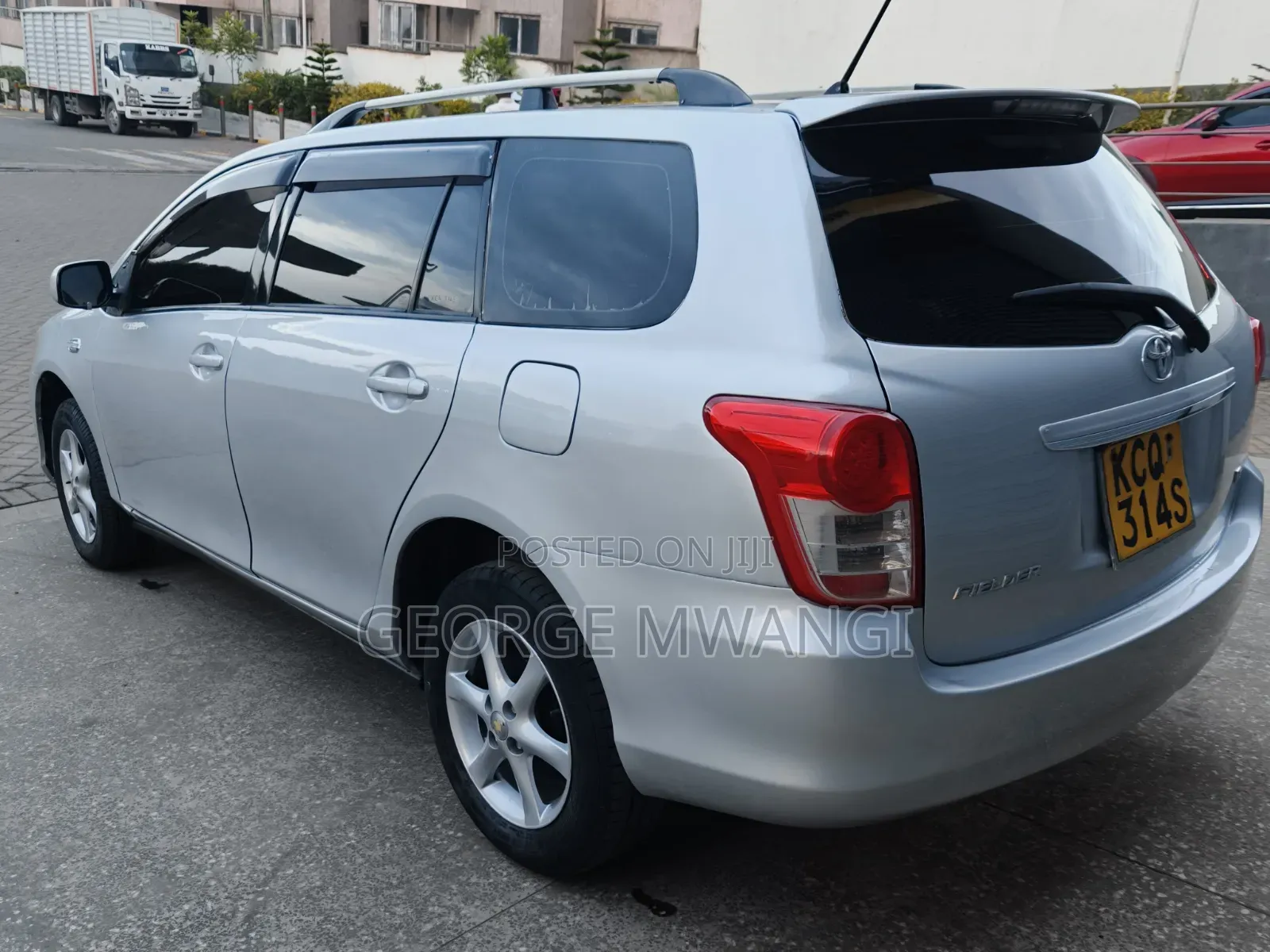 Toyota Corolla Fielder 2012 Silver