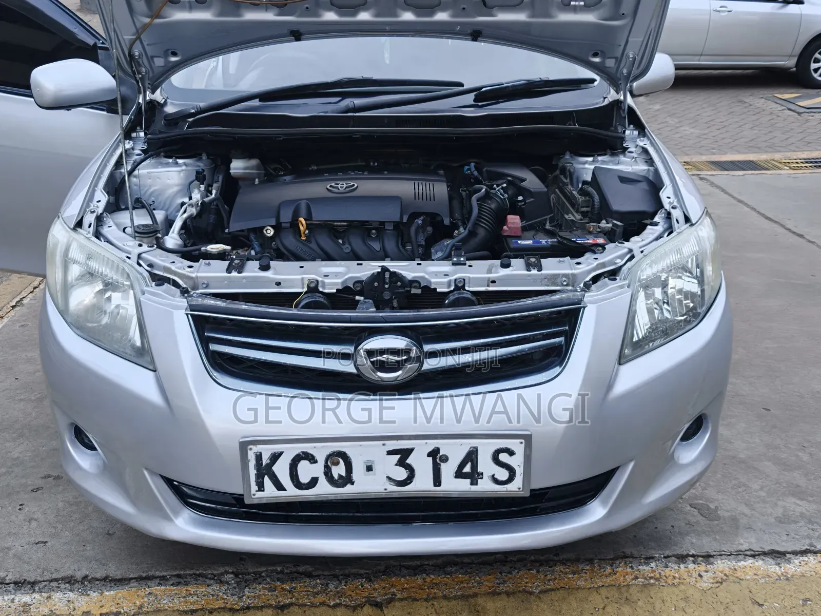 Toyota Corolla Fielder 2012 Silver