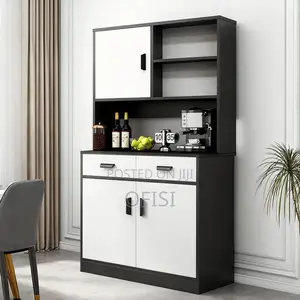 Office Cabinet; Modern Metallic Kitchen Storage Cabinet