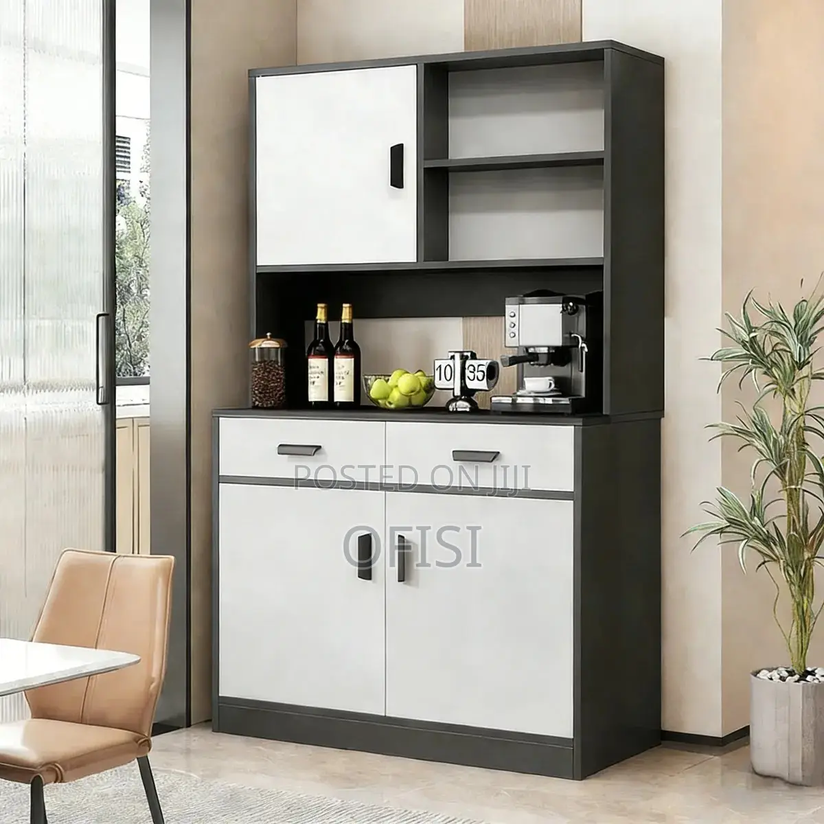 Office Cabinet; Modern Metallic Kitchen Storage Cabinet
