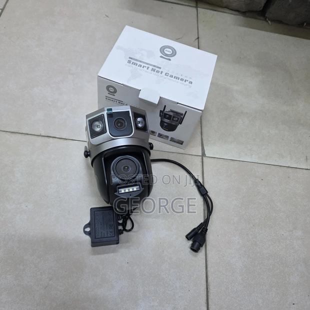 V380 Dual Lens Wifi Outdoor PTZ Security Camera With Auto Tracking