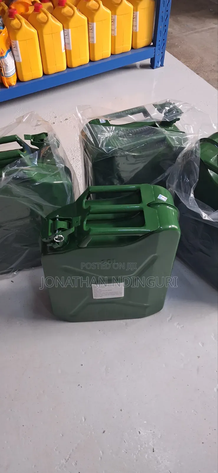 Fuel Jerrycans 20l – Reliable Fuel Storage Container