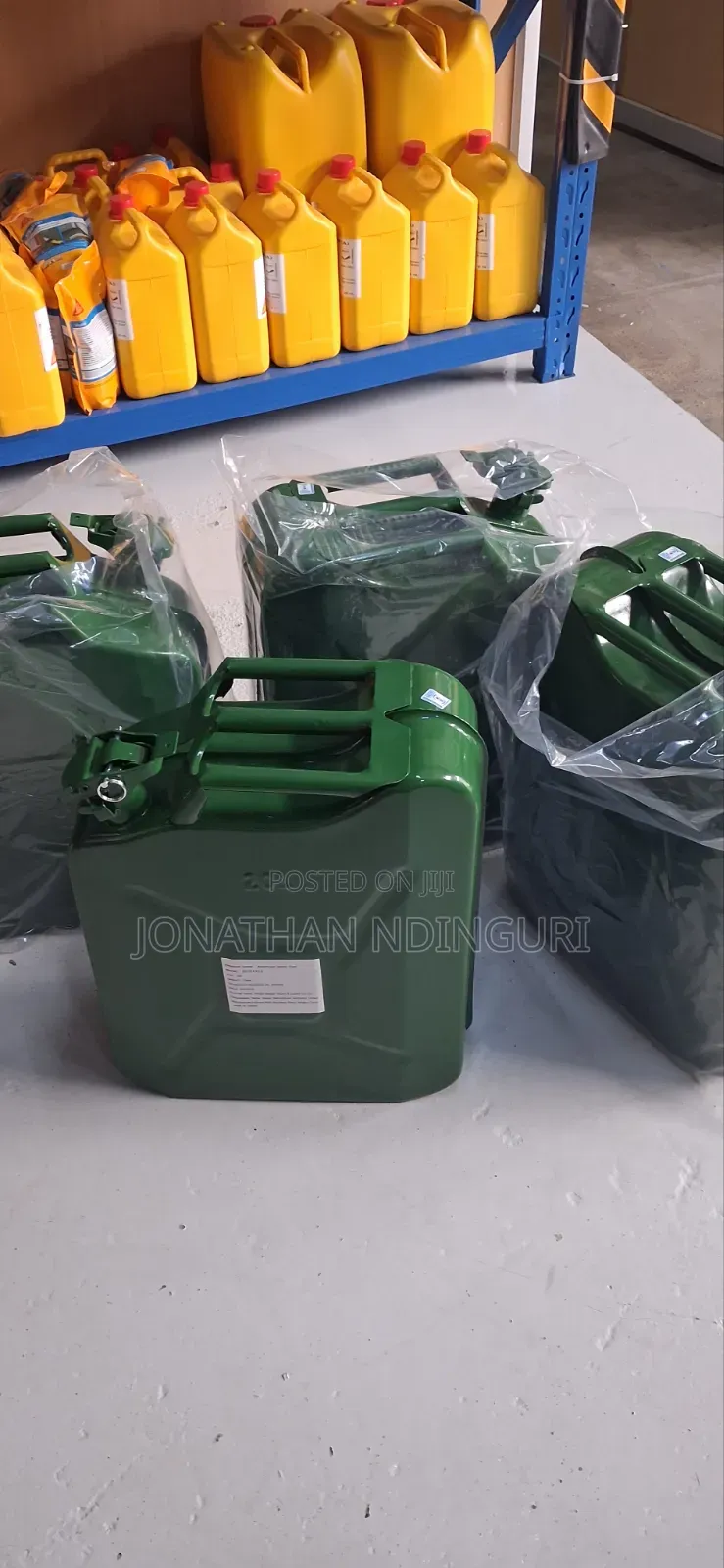 Fuel Jerrycans 20l – Reliable Fuel Storage Container