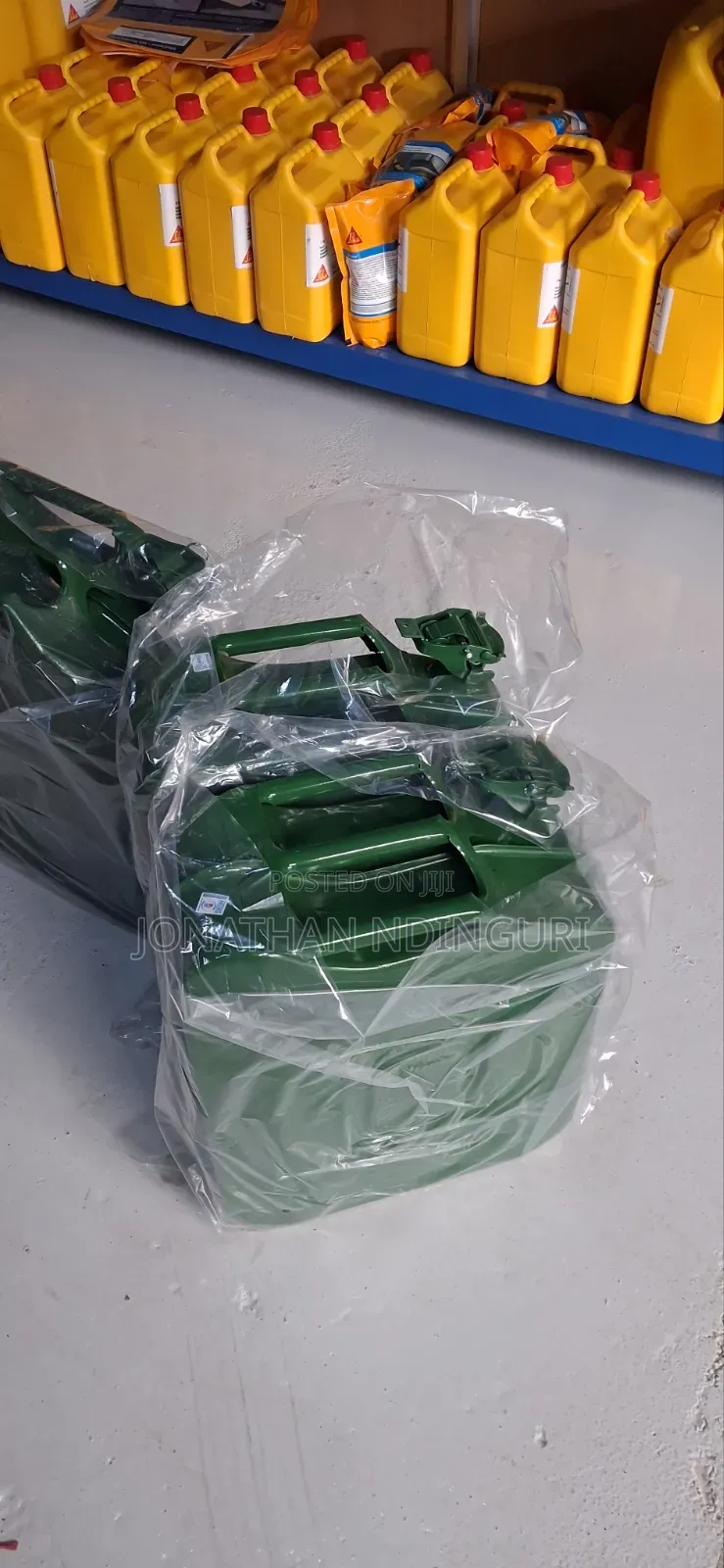 Fuel Jerrycans 20l – Industrial Grade Fuel Can