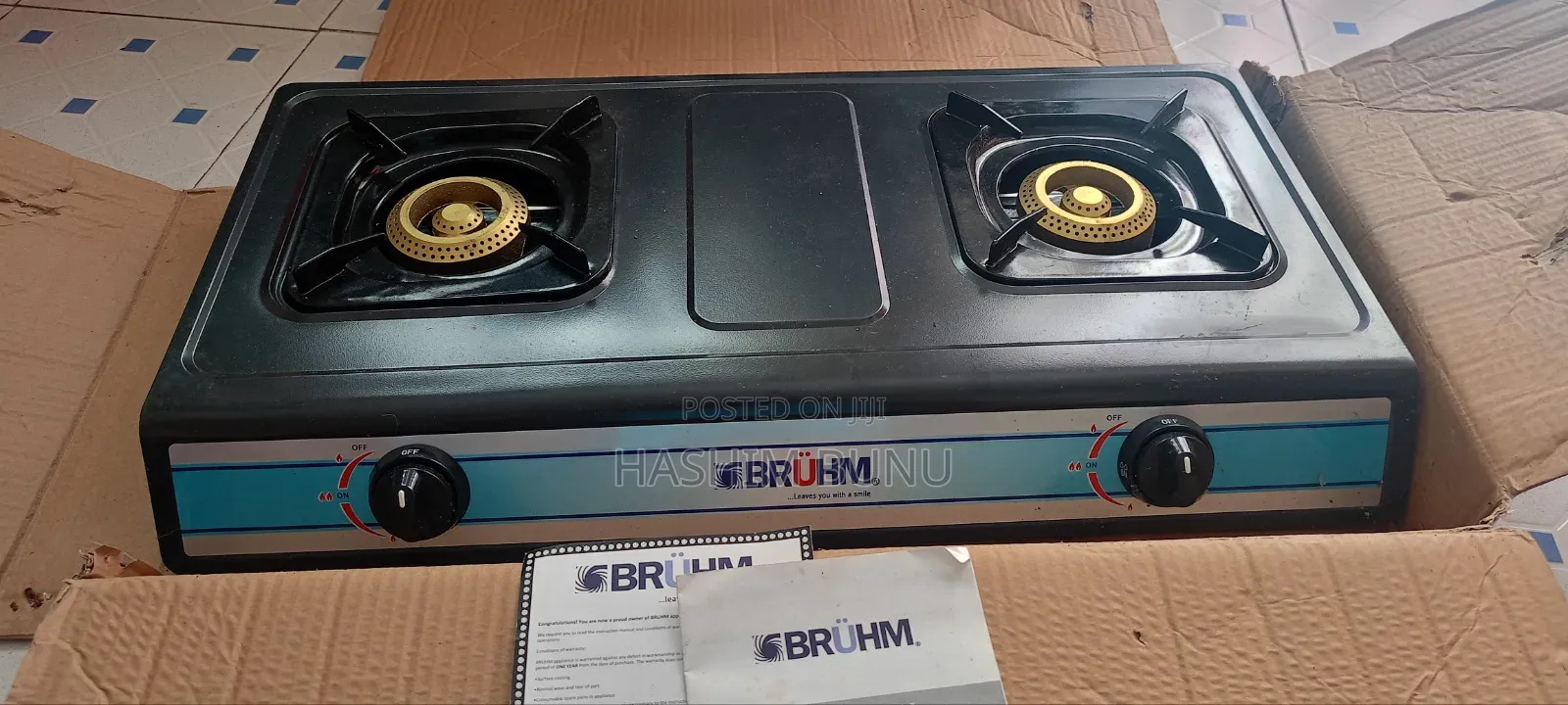 Bruhm 2 Gas Cooker