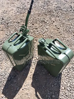 Fuel Jerrycans 20l Metallic – High Strength Steel Canister