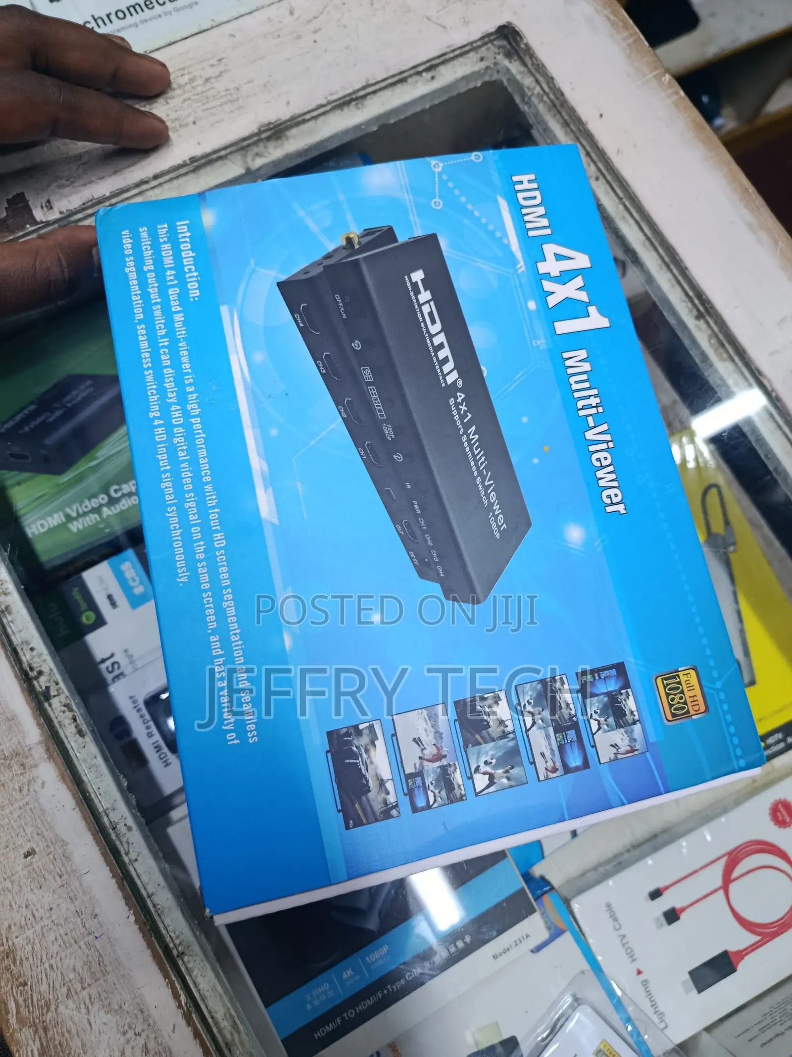4-Port Hdmi Quad Multi-Viewer KVM Switch ( at 30hz)