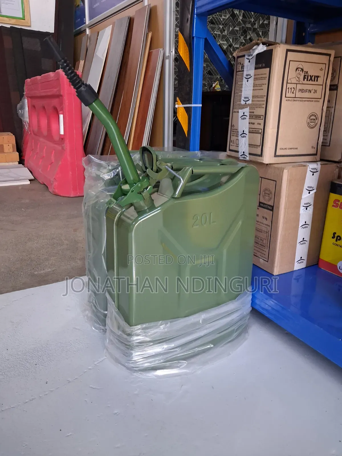Fuel Jerrycans 20l Metallic – Professional Fuel Handling Container