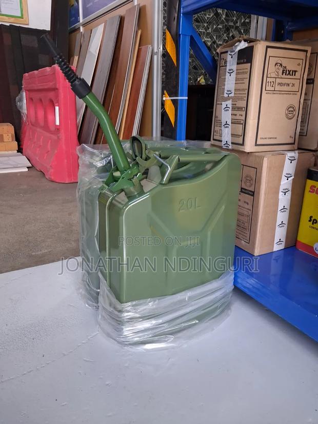 Fuel Jerrycans 20l Metallic – Professional Fuel Handling Container
