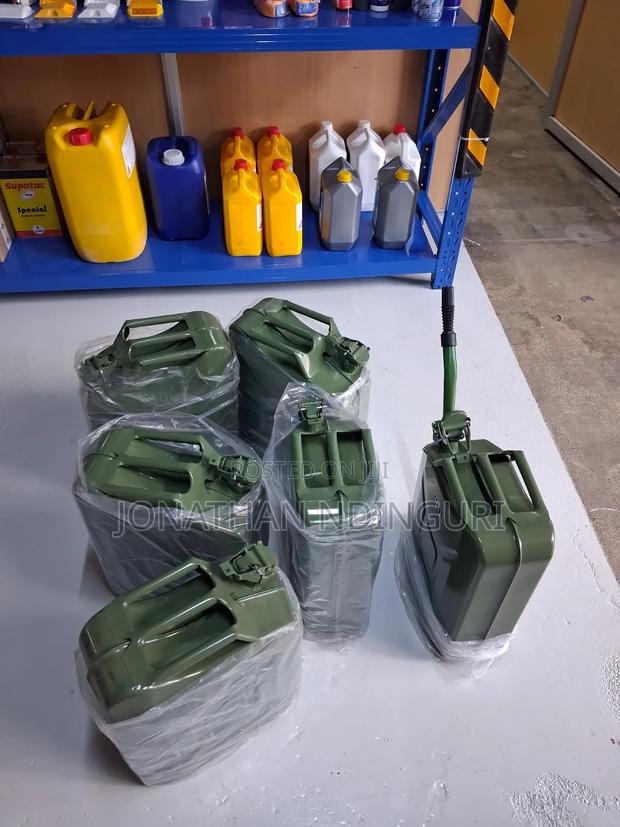 Fuel Jerrycans 20l Metallic – Leak Resistant Fuel Tank