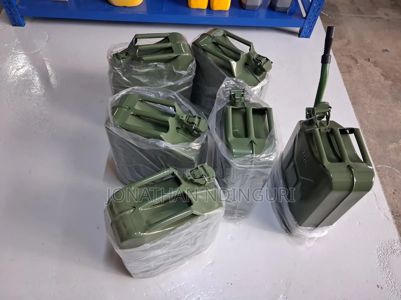 Fuel Jerrycans 20l Metallic – Rugged Metal Fuel Can