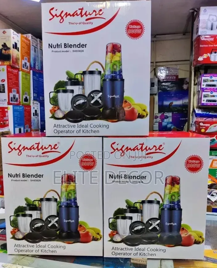 Signature Nutri Blender (900w) – Sh03828 High Performance