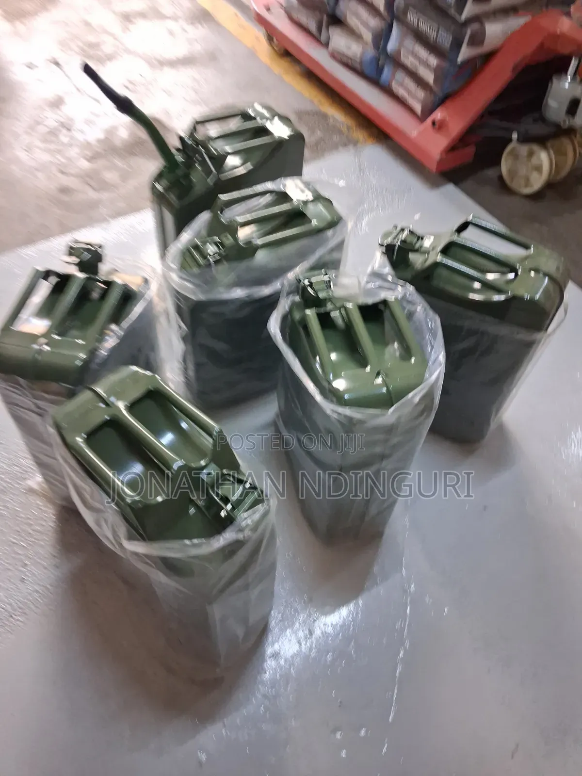 Fuel Jerrycans 20l Metallic – Anti-Corrosion Fuel Container