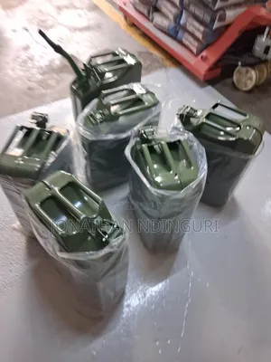 Fuel Jerrycans 20l Metallic – Anti-Corrosion Fuel Container