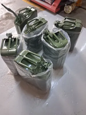 Fuel Jerrycans 20l Metallic – Anti-Corrosion Fuel Container