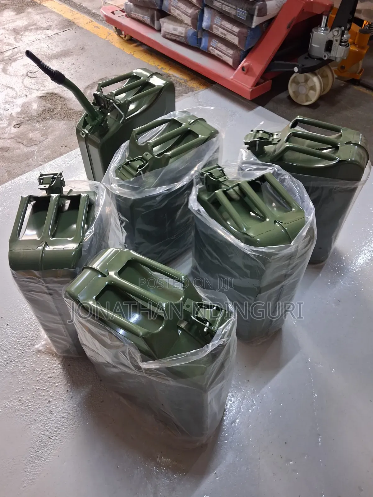 Fuel Jerrycans 20l Metallic – Heavy Duty Diesel/Petrol Can