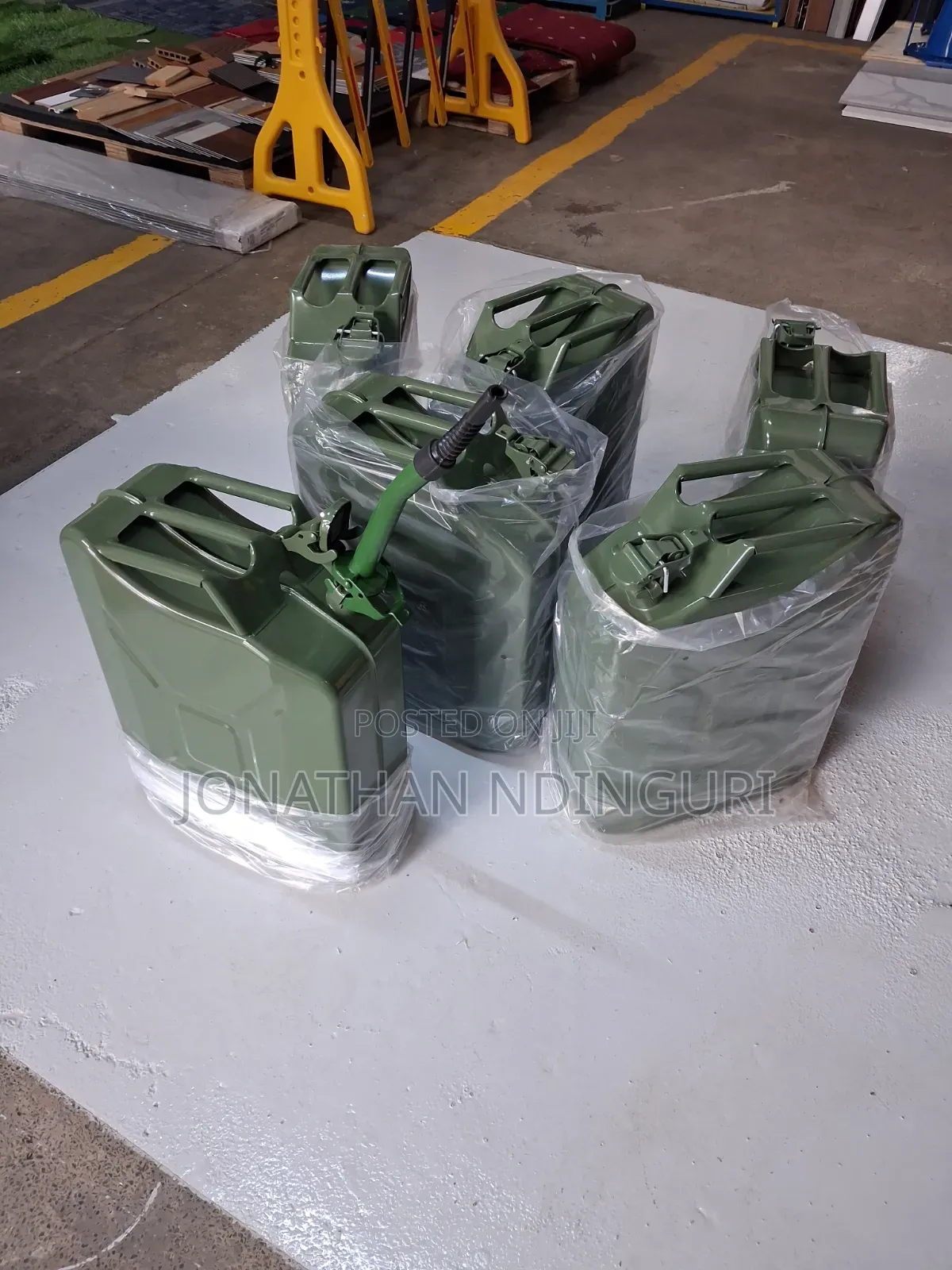 Fuel Jerrycans 20l Metallic – Heavy Duty Diesel/Petrol Can