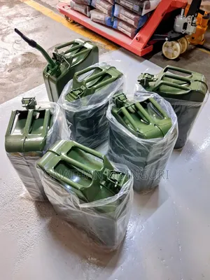 Fuel Jerrycans 20l Metallic – Heavy Duty Diesel/Petrol Can
