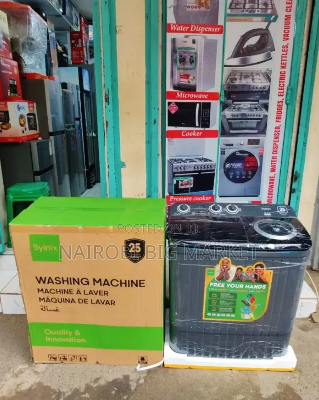 Syinix 10kg Washing Machine