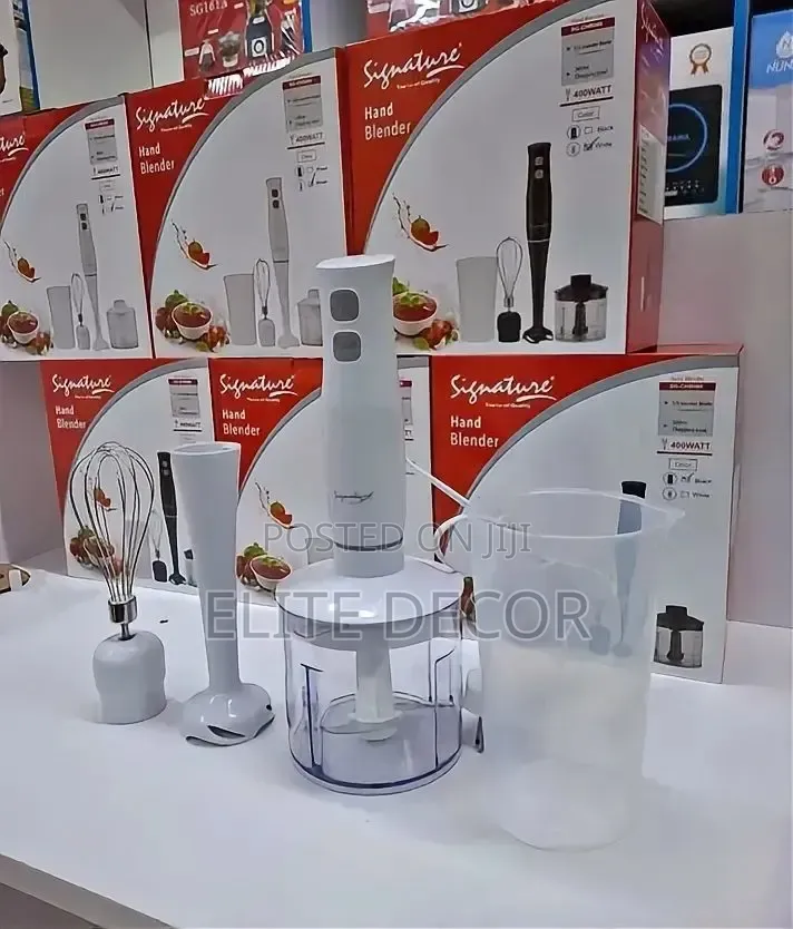 Signature 4in1 Multifunctional Electric Hand Blender (400w – Sg-522s