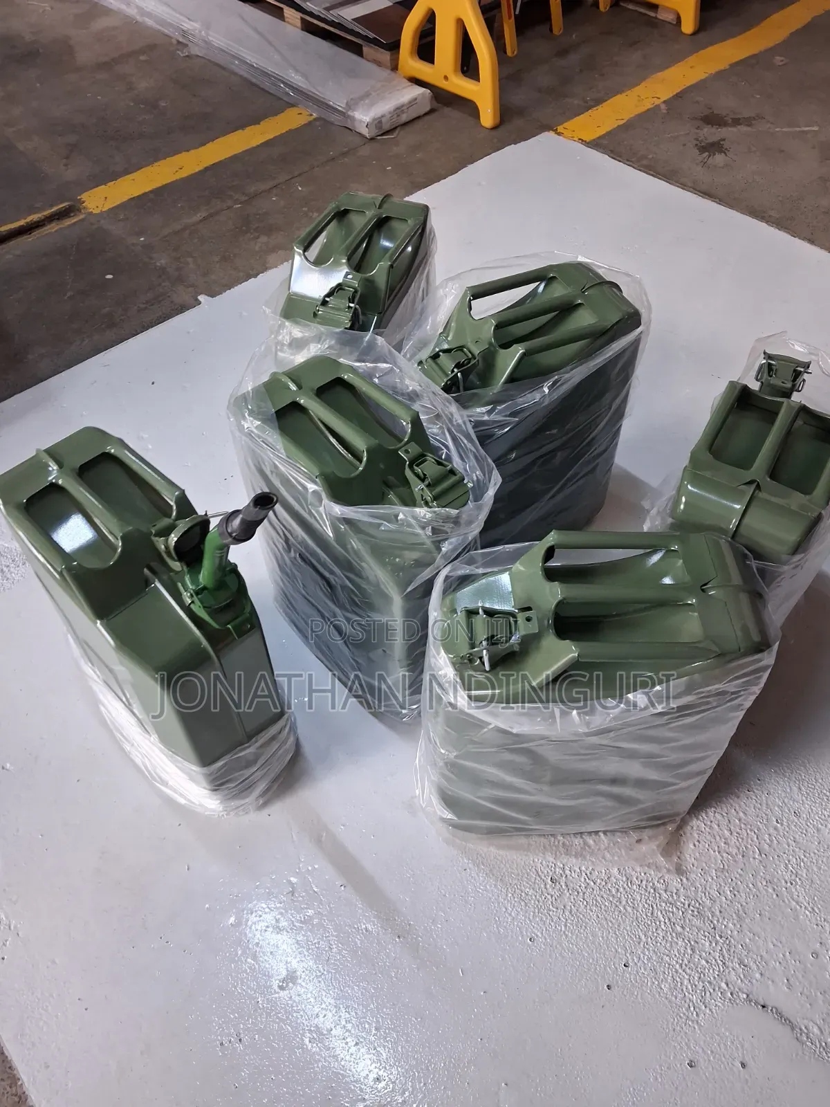 Fuel Jerrycans 20l Metallic – Secure Fuel Storage Solution