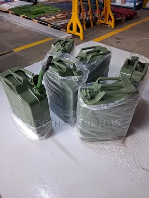 Fuel Jerrycans 20l Metallic – Secure Fuel Storage Solution