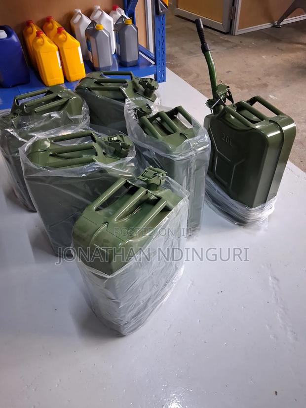 Fuel Jerrycans 20l Metallic – High Performance Fuel Container