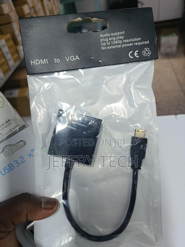 Mini Hdmi to Vga Converter Video Adapter - thumbnail 3