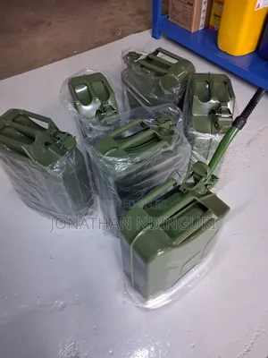 Fuel Jerrycans 20l Metallic – Tough Steel Fuel Can