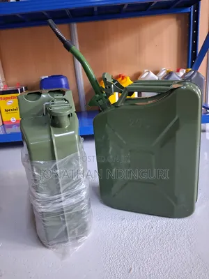 Fuel Jerrycans 20l Metallic – Premium Steel Fuel Container