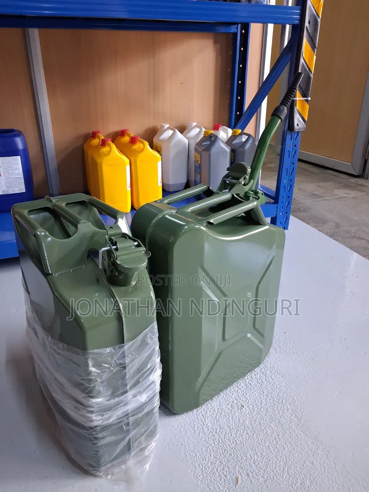 Fuel Jerrycans 20l Metallic – Reliable Metal Fuel Storage Tank