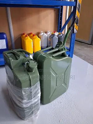 Fuel Jerrycans 20l Metallic – Reliable Metal Fuel Storage Tank